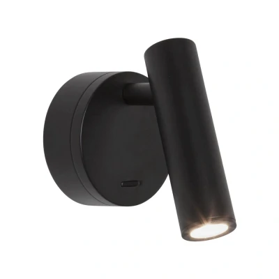 Image of Enna Surface LED Matt Black Reading Light Astro