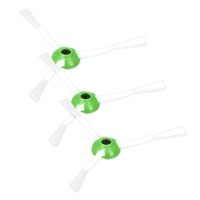 Image of kwmobile Replacement Side Brushes Compatible with Roomba e5 / i7 i7+ Series 3 Piece Spare Part Accessories Brush Pack iRobot Vacuum Cleaner