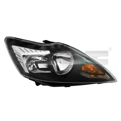 Image of 1521196, 1568267, 1679651, 1734676, 1744974 Headlights TYC 20 11483 15 2 right H7, H1 for hand traffic with electric motor FORD: Focus