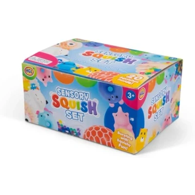 Image of HGL SENSORY SQUISH SET Assortment Fabulous Squishy Stress Balls