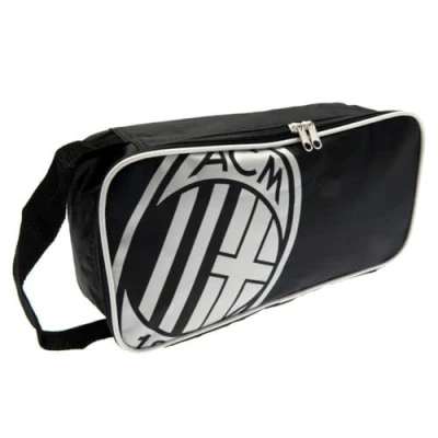 Image of AC Milan Foil Print Shoe Bag Multi Colour