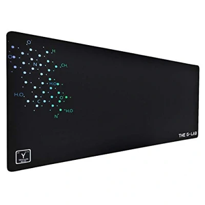 Image of THE G LAB PAD YTTRIUM XXL Non Slip Rubber Base Mouse Mat 900*400*4mm for Mice, Keyboards and Gaming Peripherals