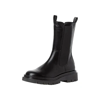 Image of MARCO TOZZI Women&#039; 2 25476 29 Chelsea Boot, black, 6.5 UK