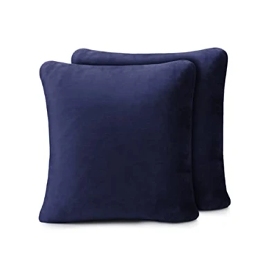 Image of Amago Cushion Cover Set of 2, Cashmere Feeling, 50 x cm Navy