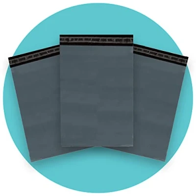 Image of Triplast 6 x 9 Inch Plastic Mailing Postal Bag Grey (Pack of 2000)