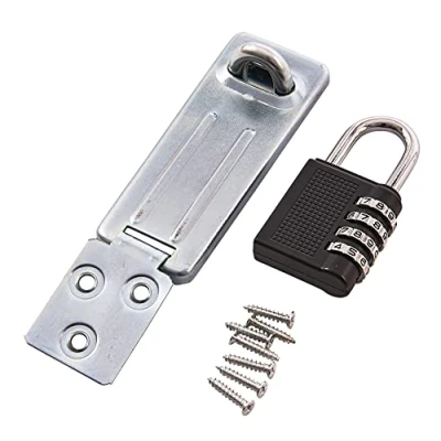 Image of Amtech T2325 Combination Padlock and hasp
