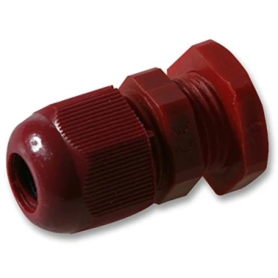 Image of Pro Power m16RED1 Nylon Cable Gland, Red, m16, 8 mm