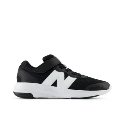 Image of New Balance 578 Unisex Road running shoes for kids, Size: 11.5K, Black Imitation leather/ textile