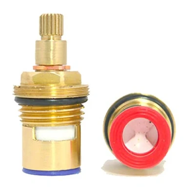 Image of 20 Spline BSP 1/2&quot; Pair of Tap Cartridges Valve Fits Victoria Plumb
