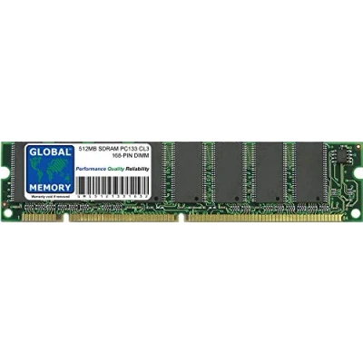 Image of 512MB SDRAM PC133 133MHz 168 PIN DIMM MEMORY RAM COMPATIBLE WITH ROLAND MV 8000 / 8800 SAMPLER