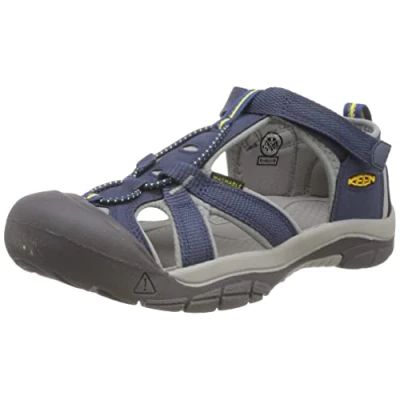 Image of KEEN Unisex Kids Venice H2 Sandal, Navy Grey, 1 UK