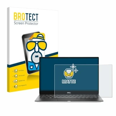 Image of brotect Screen Protector Anti Glare compatible with Dell XPS 13 7390 Matte, Fingerprint Protection Film