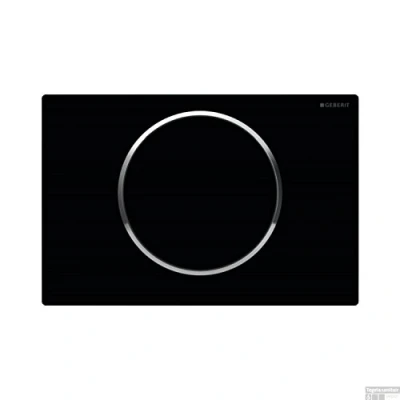 Image of Geberit 115.758 KM. 5 Sigma10, Plastic, Black/Bright Chrome/Black