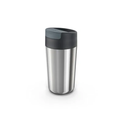 Image of Joseph Sipp Travel mug, Hygienic, Leakproof reusable Coffee &amp; Tea Insulated Cup with Lid 454 ml (16 fl. oz) Steel
