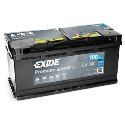 Image of Exide Premium Carbon Boost Car Battery 100AH 900A/EN New Model 2014/2015