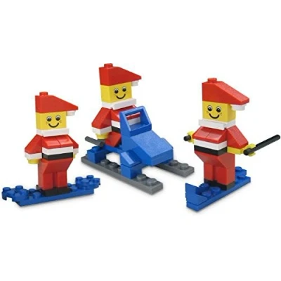 Image of LEGO Christmas Mini Figure Set #40022 Santa Bagged by