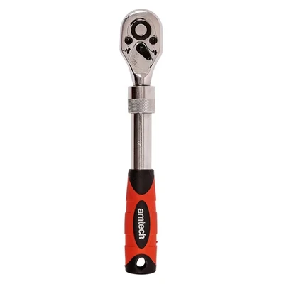 Image of Amtech I3440 6mm (1/4&quot;) Heavy Duty Telescopic Ratchet