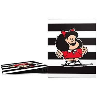 Image of grafoplás 88141948 carpeta A4 Ringbinder Stripe Mafalda, 4 Rings 25 mm