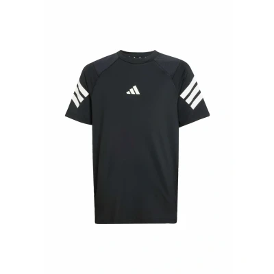 Image of adidas Sportswear NXT TEE Sports Tshirt Black white for kids, Size: 13 14y,