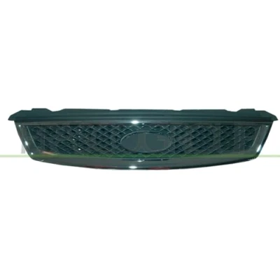 Image of 1317563, 1319887, 1329154, 1334595, 1337961 Radiator Grill PRASCO Premium FD4242011 Chromed dark grey chrome FORD: Focus 2