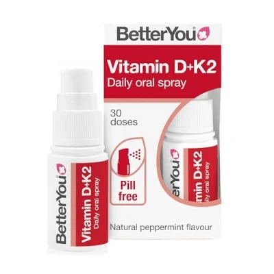 Image of BetterYou D3000 + Vitamin D K2 Spray 12ml