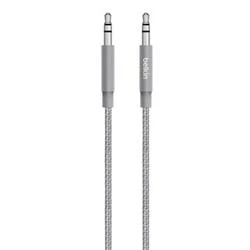 Image of Belkin AV10164BT04 GRY audio cable 1.2 m 3.5mm Grey
