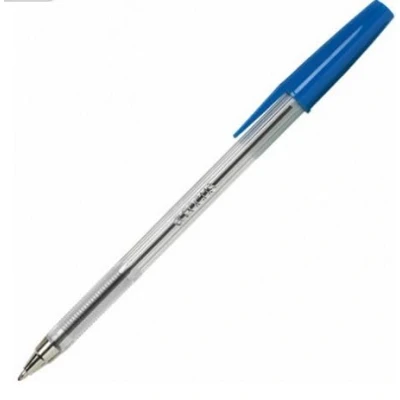 Image of indigo® Ball Point Pens Quality Stick Biro for Home, School, and Office (0.7mm) (Blue, 50)