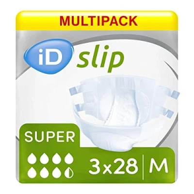 Image of Multipack 3X iD Expert Slip Super Medium (3600ml) 28 Pack Incontinence Protection