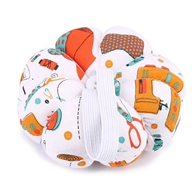 Image of Pin Cushion, Pumpkin Wrist Cushions Wearable Needle Pincushions, 4 Colors Optional