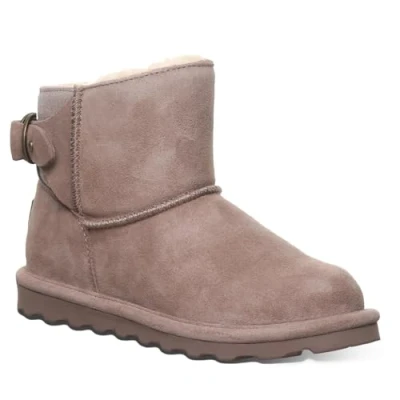 Image of Bearpaw Women&#039;s Betty Ankle Boot, Taupe Caviar, 10 UK