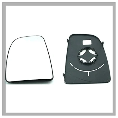 Image of Fits FIAT Ducato, For 2006 to 2020 Convex Wing Mirror Glass LEFT HAND (UK Passenger Side)