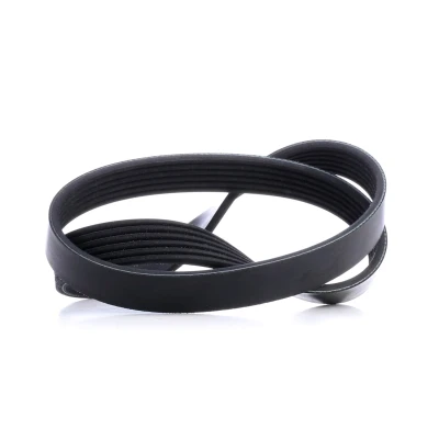 Image of 7700315601, 7700747381, 8200059423 V ribbed belt FEBI BILSTEIN 39801 850mm 6 EPDM (ethylene propylene diene Monomer (M class) rubber) CITROËN: C1 II