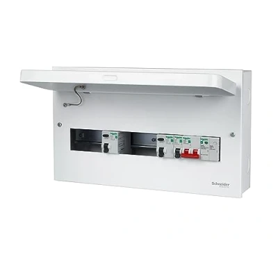 Image of Schneider Electric Easy9 Compact Consumer Unit 16way with 100A Switch and SPD