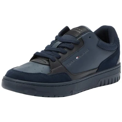 Image of Tommy Hilfiger Th Basket Core LTH Mix, Blue, 6.5