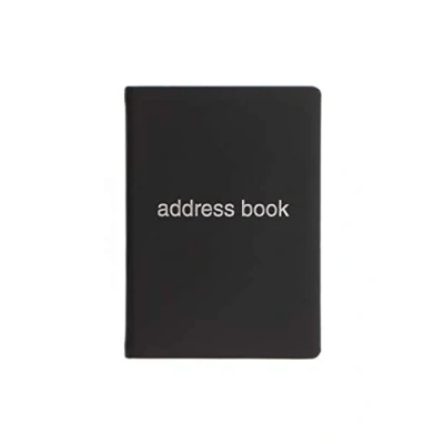 Image of Letts of London Dazzle A6 Address Book Black