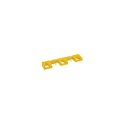 Image of Vikan 10116 Hygienic Hi Flex Wall Bracket System, Yellow