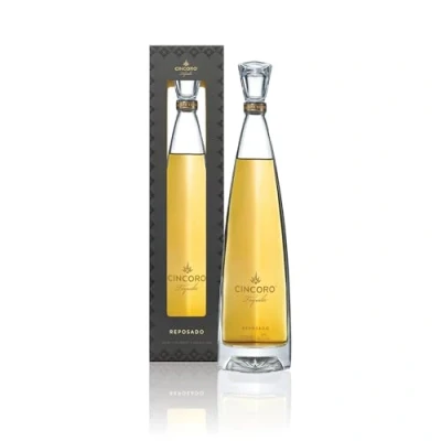 Image of Cincoro Reposado Ultra Premium Tequila Gift Box 100% Blue Weber Agave Sipping Aged 8 10 Months Exceptional Neat or an Elegant Foundation for your favourite cocktail 40% vol, 70cl