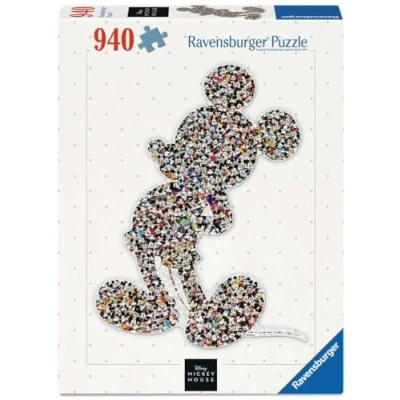 Image of Ravensburger 12000075 Shape Mickey 945 pieces jigsaw Puzzle for adults and kids age 14 years up, disney jigsaw, gifts