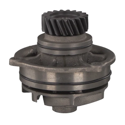 Image of 0001902129, 0098479675, 0099445447, 098479675, 099445447 Water pump FEBI BILSTEIN 17523 19 Grey Cast Iron with gaskets/seals gear
