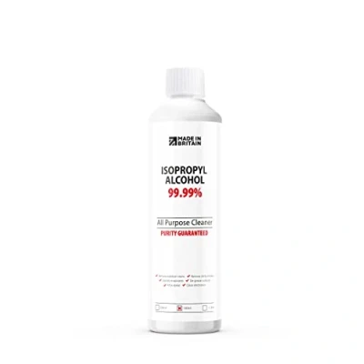 Image of ChemLab All Purpose Rubbing Alcohol Isopropyl 99.9% Pure Isopropanol IPA for Cleaning 500ml, Clear