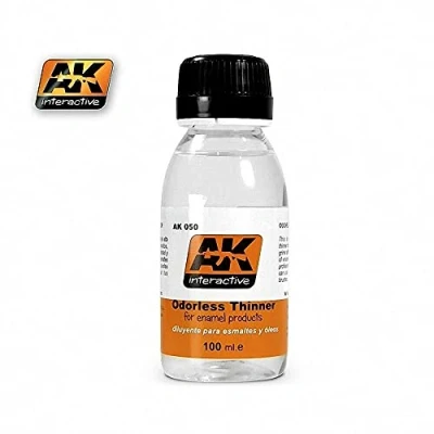 Image of AK Interactive 00050 Odourless Thinner 100ml/3.5fl.oz