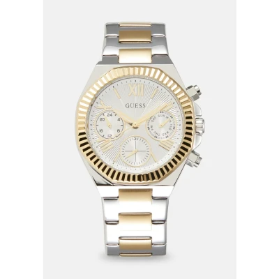 Image of Guess Equality Unisex Watch goldcoloured, Size: One Size, Gold coloured