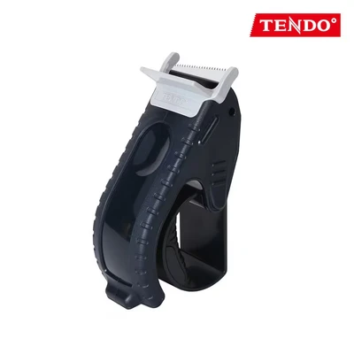 Image of Tendo Standard Tape Dispenser, Gun for Packing Boxes, Parcel Ergonomic Dispenser 2&quot; Tapes, Light Boxes Black