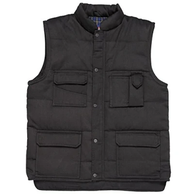 Image of Portwest Men&#039;s S414bkrxxl Shetland Work Coat, Black, XXL UK