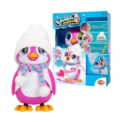 Image of Bizak Save the Interactive Pet Pink Penguin (62008650)
