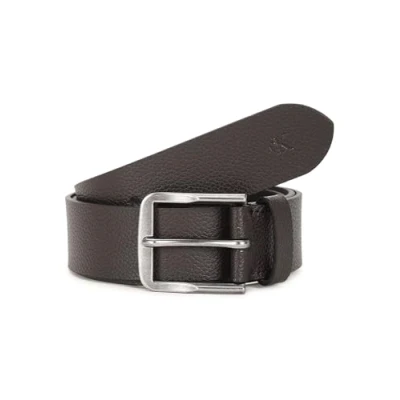 Image of Calvin Klein Jeans Men Belt Classic Flat Leather, FALSCH (Bitter Brown), 110 cm