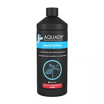 Image of Aquadip Liquid Carbon 1000ml Tropical Coldwater Aquarium Fish Tank Plant Fertiliser Treatment