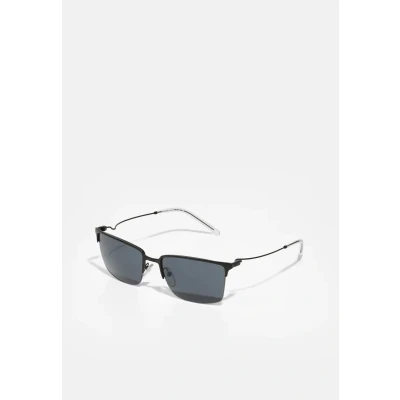 Image of Emporio Armani Man EA2155 300187 Sunglasses Metal Black Grey Squared Normal
