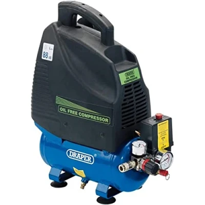 Image of Draper Oil Free Air Compressor, 6L, 1.1kW