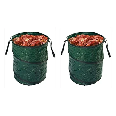 Image of ALAYSTAR Premium 100L Large Sturdy POP UP Garden Bags Refuse Waste Rubbish Bag (PACK OF 2)